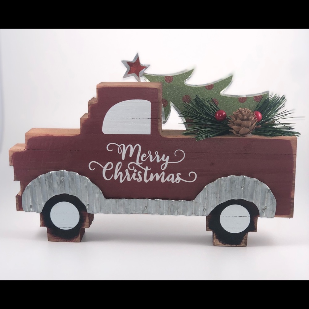 Christmas Truck Decor